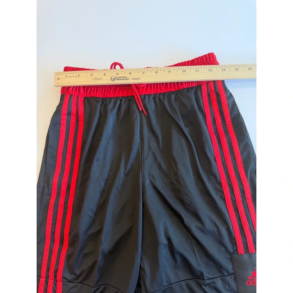Adidas 3G Speed X Basketball Shorts Mens Small Black‎ Red NEW